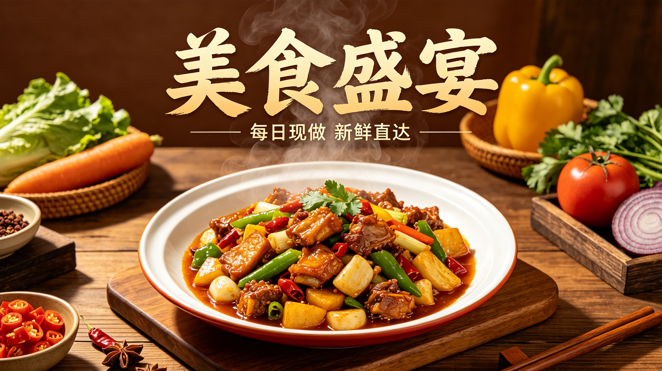 餐饮官网定制案例｜寻宝黄金城打造品牌引流转化阵地