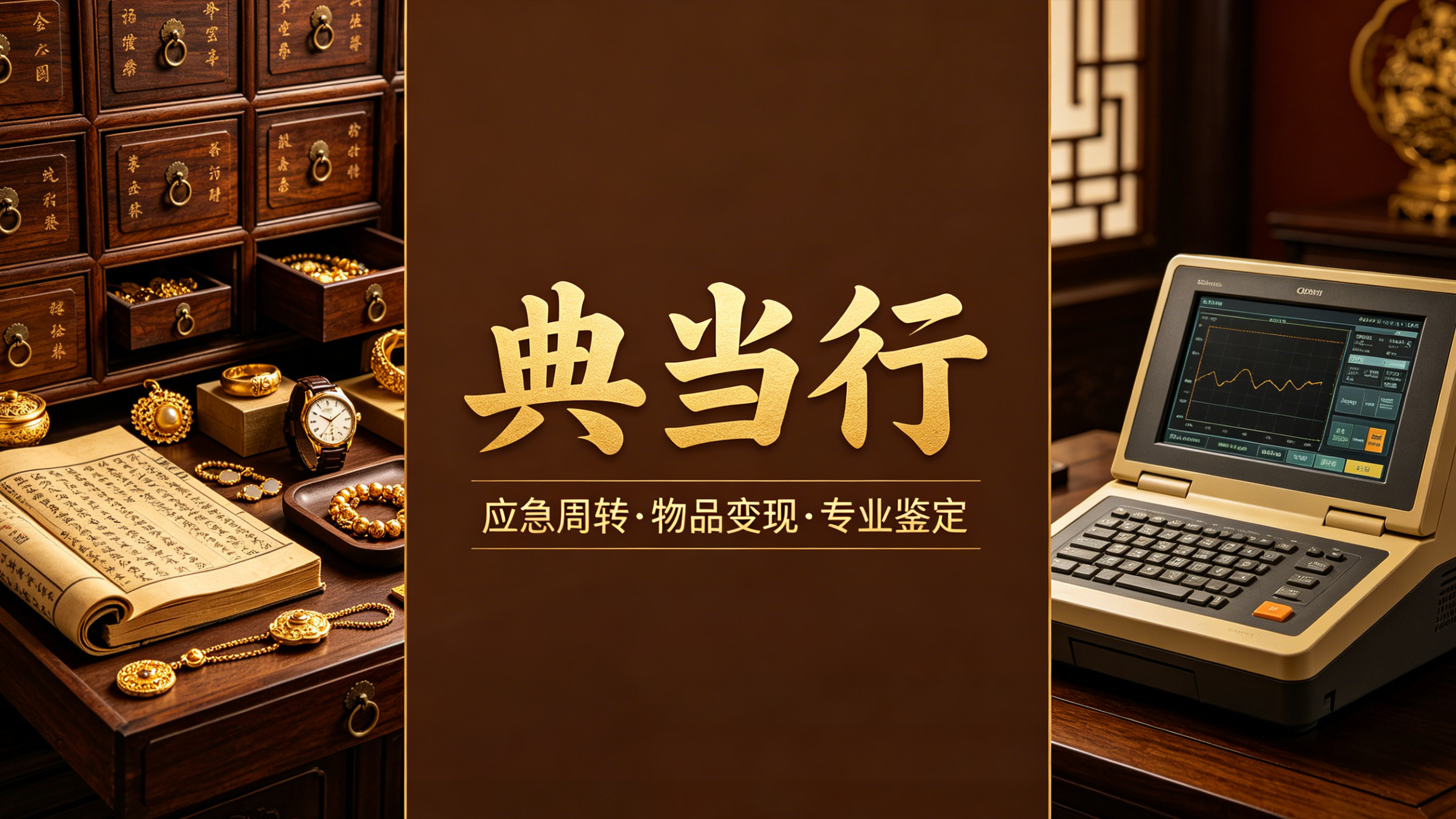 典当行业官网定制案例｜寻宝黄金城打造合规信任型门户