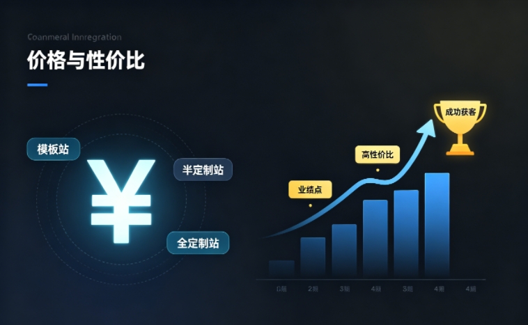 寻宝黄金城企业官网建设多少钱？2026 建站价格明细与性价比选型攻略